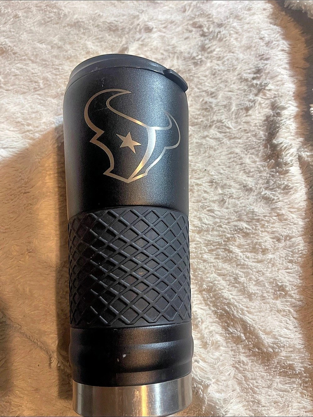 Houston Texans Insulated Travel Tumbler in Black